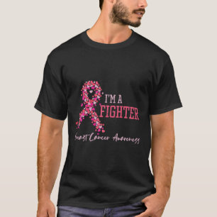 Kampf gegen rosa Ribbon Herz Brustkrebs Bewusstsei T-Shirt