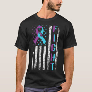 Kampf gegen Selbstmord Bewusstsein Amerikanischer T-Shirt