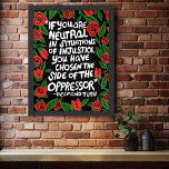 Kampf gegen Ungerechtigkeit Desmond Tutu Zitat Pal Poster<br><div class="desc">Wählen Sie die Druckgröße aus dem Dropdown-Menü oben, und klicken Sie auf die Schaltfläche "Design bearbeiten", um das Kunstwerk an jedes Papierformat anzupassen. Kaufen Sie ein einfaches Poster oder eine gerahmte und matte Version! Vielen Dank, dass Sie meine Entwürfe einkaufen und unabhängige Künstler unterstützen! Bitte Karo in meinem Shop für...</div>