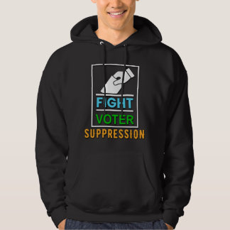 Kampf gegen Wählerunterdrückung - Wahlgestaltung Hoodie