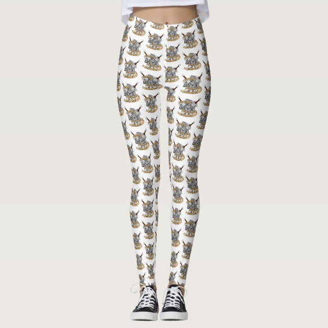 Kampf gegen Würfel Leggings (Vorderseite)