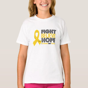Kampf glauben Hoffnung - Neuroblastoma Krebs T-Shirt