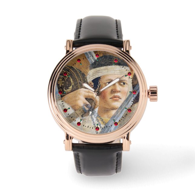 KAMPF IM HERACLIUS Detail Piero Della Francesca Armbanduhr (Vorderseite)