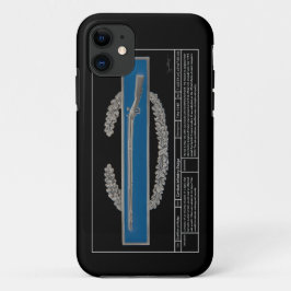 Kampf-Infanterie-Abzeichen technisch Case-Mate iPhone Hülle