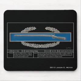 Kampf-Infanterie-Abzeichen technisch Mousepad