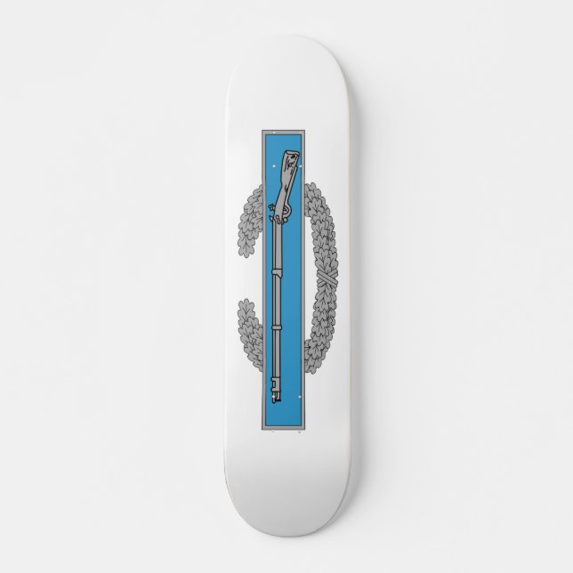 Kampf Infantryman Abzeichen CIB Army Veteran Skateboard (Vorne)