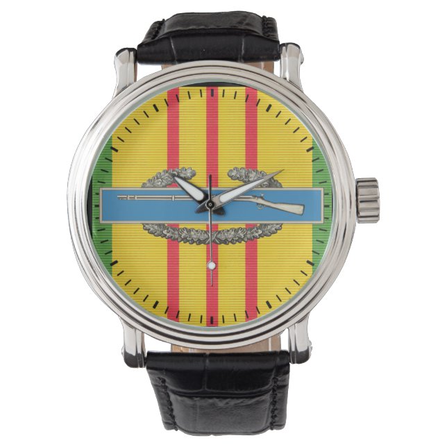 Kampf Infantryman Abzeichen VSM Watch Armbanduhr (Vorderseite)