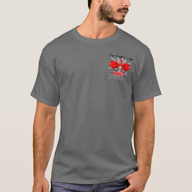 Kampf ist eingeschaltet gegen Myeloproliferative T-Shirt (Vorderseite)