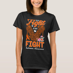 Kampf ist Kampf Leukämie-Bewusstseinsmonat Unterst T-Shirt