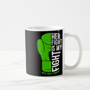 Kampf ist mein Kampf Gallengangskrebs-Bewusstsein Kaffeetasse