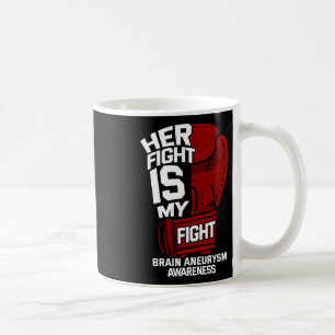 Kampf ist mein Kampf gegen das Aneurysma-Bewusstse Kaffeetasse