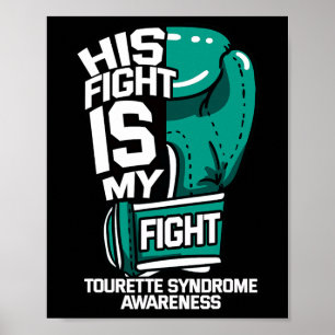 Kampf ist mein Kampf gegen das Tourette-Syndrom Aq Poster