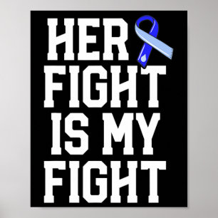 Kampf ist mein Kampf gegen Hydrocephalus Awareness Poster