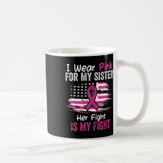 Kampf ist mein Kampf ich trage rosa Schwester Brus Kaffeetasse