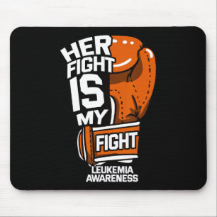 Kampf ist mein Kampf Leukämie Bewusstsein Blutkreb Mousepad