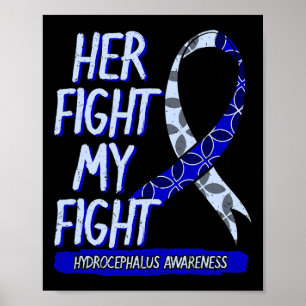Kampf ist meine Unterstützung für die Sensibilisie Poster