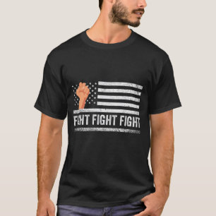 Kampf Kampf gegen Trump - Patriotik der amerikanis T-Shirt