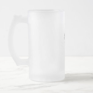 Kampf, Kampf, Kampf Mattglas Bierglas