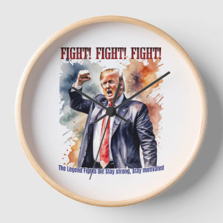 Kampf! Kampf! Kampf! Trump-Legende Uhr