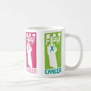 Kampf-Krebs-Tasse Kaffeetasse