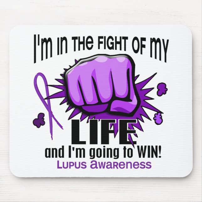 Kampf meines Leben2 Lupus Mousepad (Vorne)