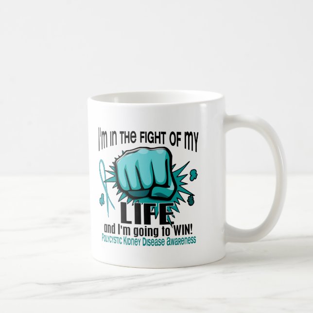 Kampf meines Lebens 2 PKD Kaffeetasse (Rechts)
