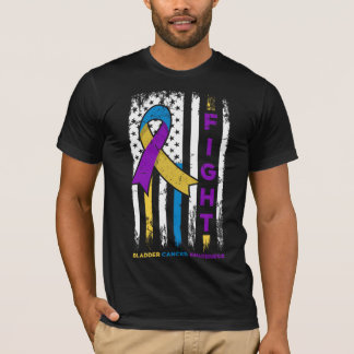 Kampf mit der Flagge gegen das Bewusstsein für Bla T-Shirt