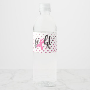 Kampf on - Krebsbewusstsein Wasser Flasche