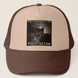 Kampf Satan Hut Truckerkappe