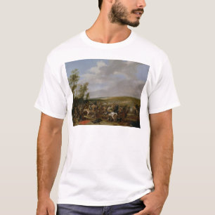 Kampf-Szene bei Lutzen zwischen König Gustavus T-Shirt