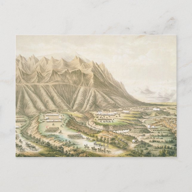 Kampf um Buena Vista Postkarte (Vorderseite)