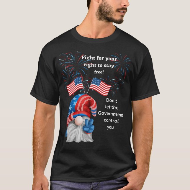 Kampf um das Recht auf freie Teilnahme am 4. Juli  T-Shirt (Vorderseite)