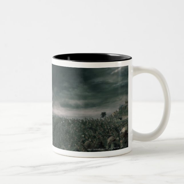 Kampf um den Nahen Osten Zweifarbige Tasse (Rechts)