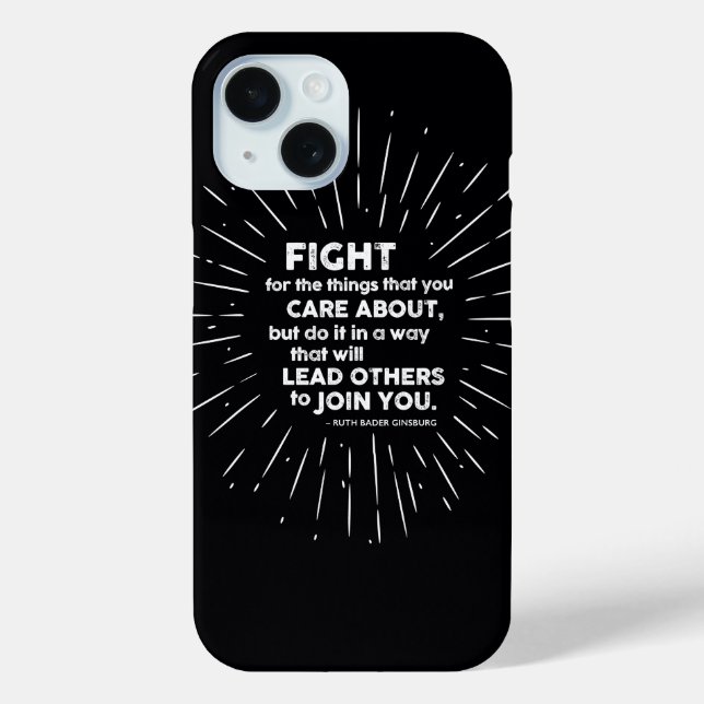 Kampf um Dinge, die Ihnen wichtig sind RBG Phone C Case-Mate iPhone Hülle (Rückseite)