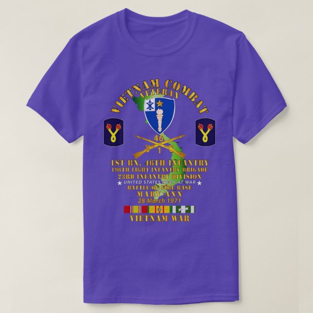 Kampf um FSB Mary Ann 196. LIB 23. ID w VN SVC T-Shirt (Design vorne)