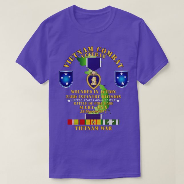 Kampf um FSB Mary Ann WIA w PH VN SVC T-Shirt (Design vorne)