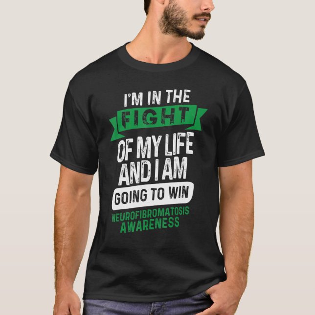 Kampf um Neurofibromatose-Aufklärungshilfe T-Shirt (Vorderseite)