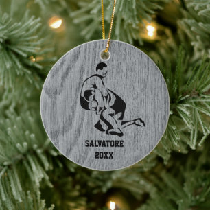 Kampf um Weihnachten Keramik Ornament