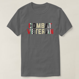 Kampf Veteran Operation Irakische Freiheit dunkel T-Shirt