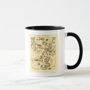 Kampf von Antietam - ziviler Kriegs-panoramische Tasse