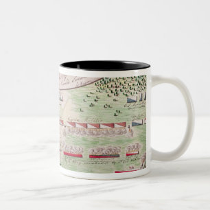 Kampf von Camden, 1780 Zweifarbige Tasse
