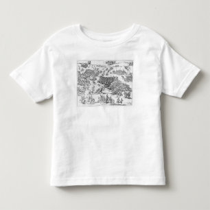 Kampf von Courtrais zwischen französischem und Kleinkind T-shirt