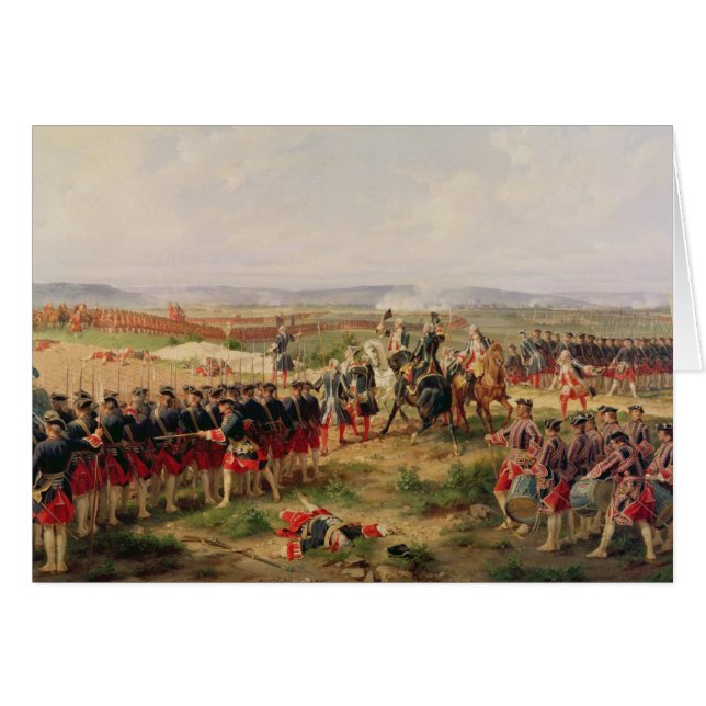 Kampf von Fontenoy (Vorderseite (Horizontal))