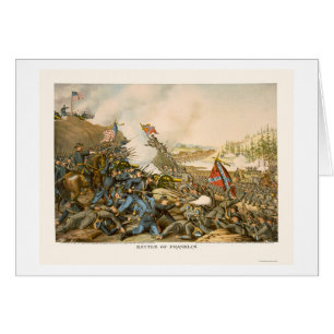 Kampf von Franklin durch Kurz und von Allison 1864