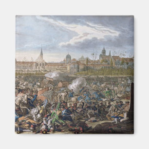 Kampf von Leipzig, am 19. Oktober 1813 Magnet