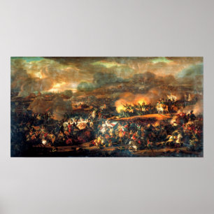 Kampf von Leipzig Poster