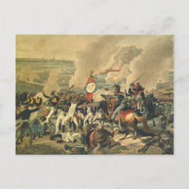 Kampf von Leipzig Postkarte