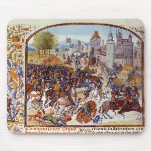 Kampf von Neville Kreuz vom hundert Mousepad
