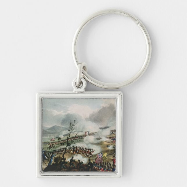 Kampf von Nivelle, graviert von Thomas Schlüsselanhänger (Vorne)