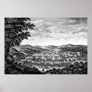 Kampf von Reichenburg, am 21. April 1757 Poster